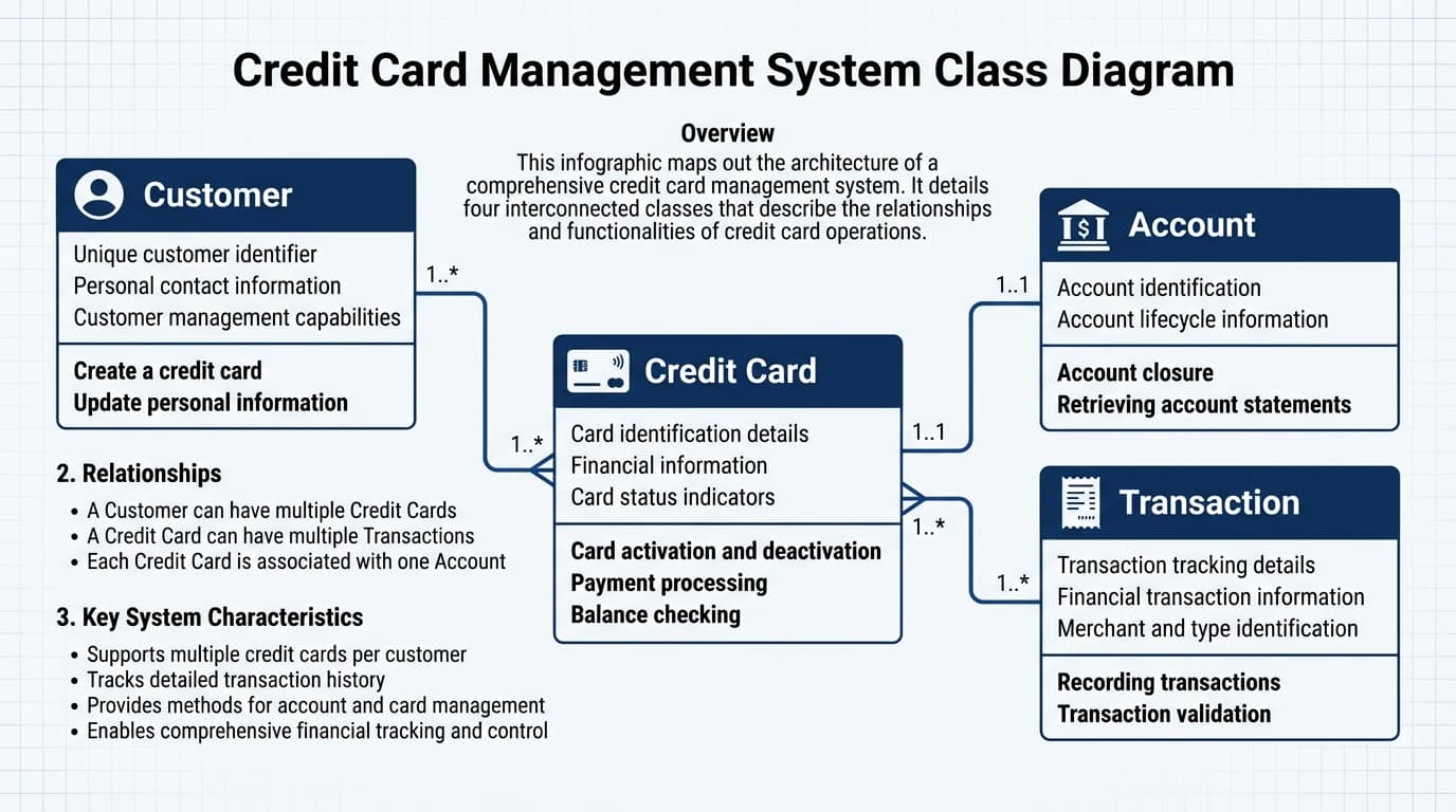 Credit Card Process Flow
